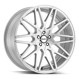 22x9 Shift Wheels Formula 5x115 30 ET 73.1 hub - Brushed Face Silver