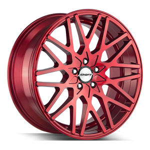 18x8 Shift Wheels Formula 5x114.3 32 ET 73.1 hub - Candy Red