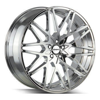 18x8 Shift Wheels Formula 5x112 35 ET 73.1 hub - Chrome