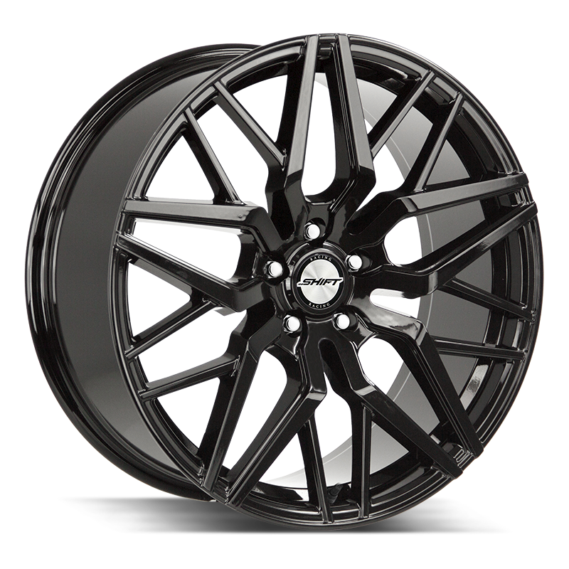 20x10 Shift Wheels Spring 5x120 -19 ET 73.1 hub - All Gloss Black