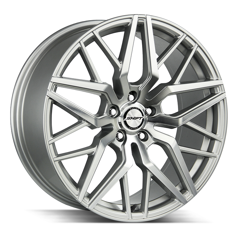 22x9 Shift Wheels Spring BLANK -19 ET 74.1 hub - Silver Machined