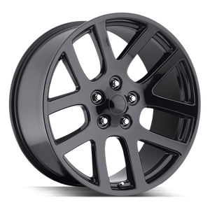 22x9 Strada OE Replica Wheels Srt10 5x139.7 40 ET 77.8 hub - All Gloss Black