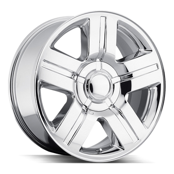 24x10 Strada OE Replica Wheels Texas Edition BLANK 15 ET 78.1 hub - Chrome