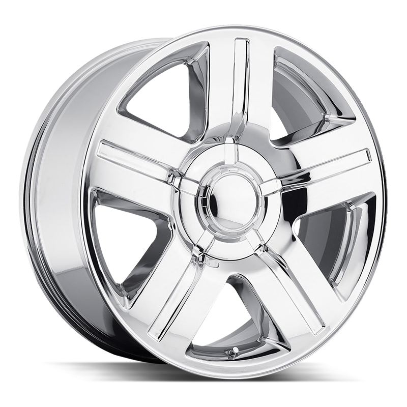 24x10 Strada OE Replica Wheels Texas Edition BLANK 15 ET 78.1 hub - Chrome