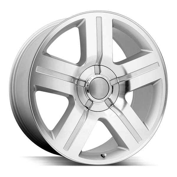 24x10 Strada OE Replica Wheels Texas Edition BLANK 15 ET 78.1 hub - Silver Machined