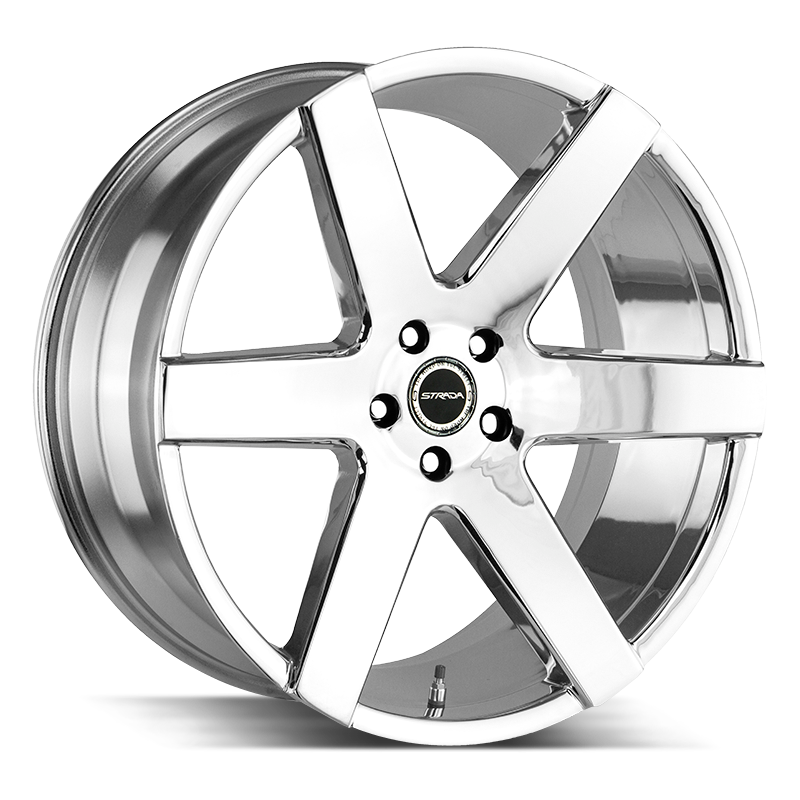 24x10 Strada Wheels Coda 5x139.7 18 ET 78.1 hub - Chrome