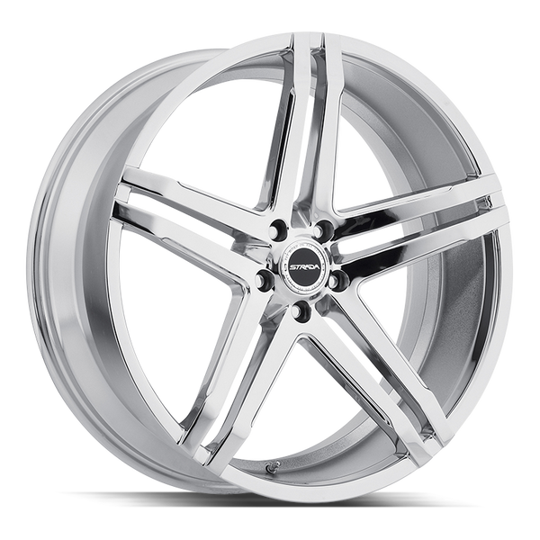 20x8.5 Strada Wheels Domani 5x114.3 30 ET 72.6 hub - Chrome