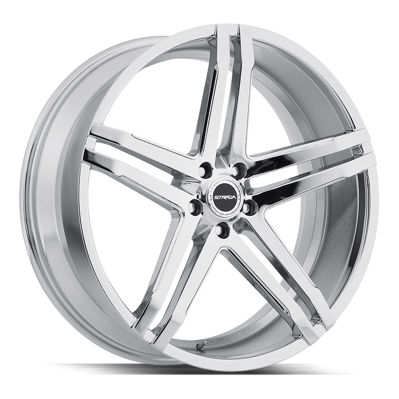 20x8.5 Strada Wheels Domani 5x114.3 30 ET 72.6 hub - Chrome