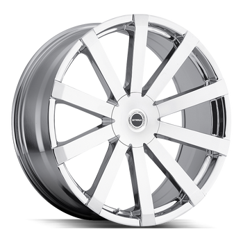 20x8.5 Strada Wheels Gabbia 6x135 24 ET 87.1 hub - Chrome