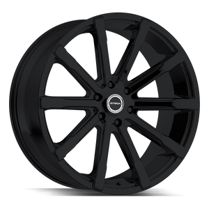 24x10 Strada Wheels Osso 5x139.7 40 ET 78.1 hub - All Gloss Black