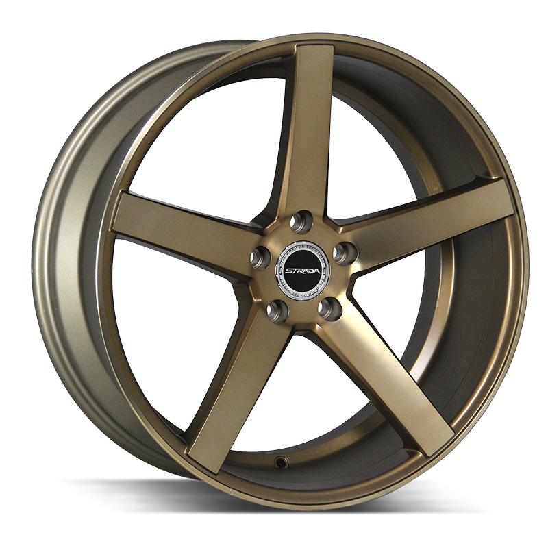 20x8.5 Strada Wheels Perfetto 5x114.3 25 ET 72.6 hub - Bronze