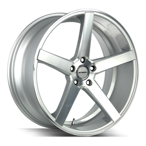 24x9 Strada Wheels Perfetto 5x115 24 ET 72.6 hub - Silver