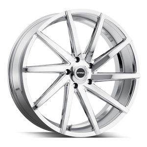 22x9 Strada Wheels Sega 5x114.3 25 ET 72.6 hub - Chrome