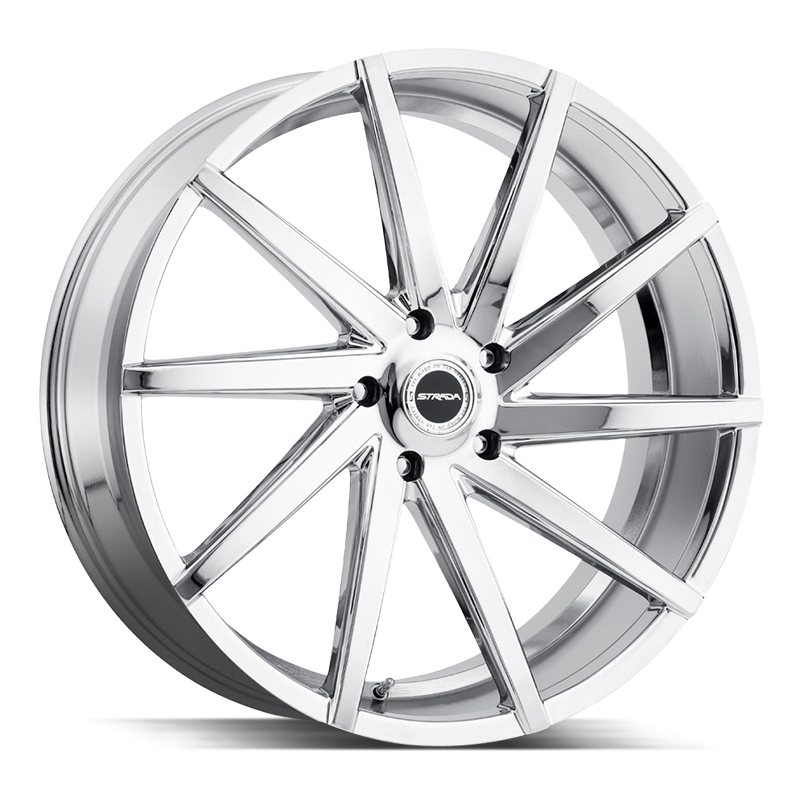 22x9 Strada Wheels Sega 5x114.3 25 ET 72.6 hub - Chrome