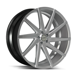 24x9 Strada Wheels Sega 5x139.7 15 ET 78.1 hub - Silver Machined