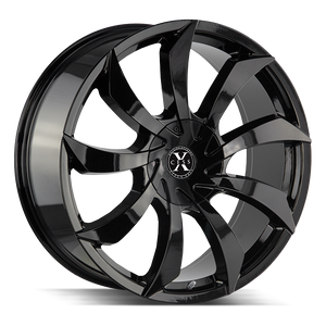 24x9.5 Xcess Wheels X01 6x135 30 ET 87.1 hub - All Gloss Black