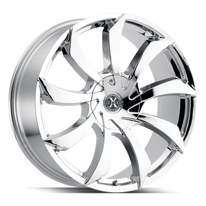 24x9.5 Xcess Wheels X01 6x135 30 ET 87.1 hub - Chrome