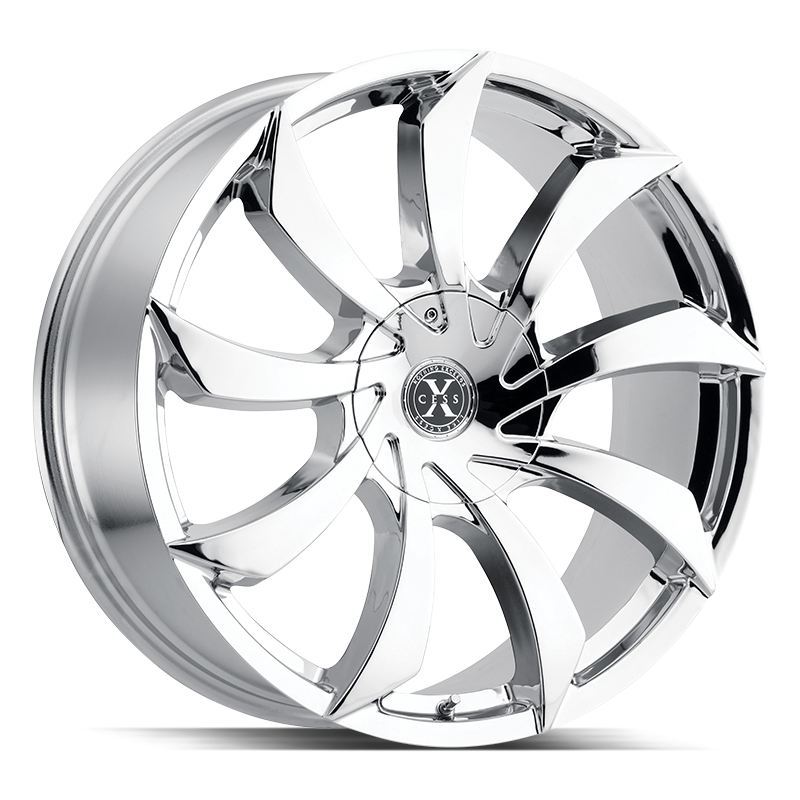 24x9.5 Xcess Wheels X01 6x135 30 ET 87.1 hub - Chrome