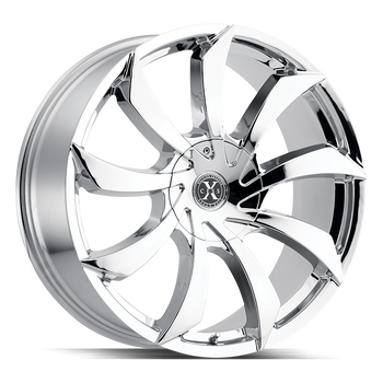 22x9 Xcess Wheels X01 5x115 15 ET 78.1 hub - Chrome