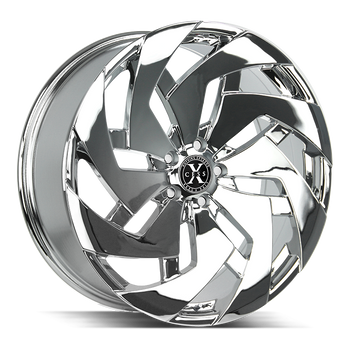 22x9 Xcess Wheels X04 5x114.3 35 ET 72.6 hub - Chrome