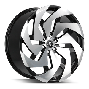 24x10 Xcess Wheels X04 6x139.7 24 ET 87.1 hub - Gloss Black Machined