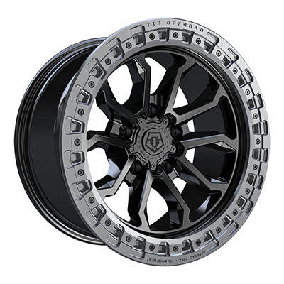 20x10 TIS Wheels 556BA 5x5 -19 Offset 71.5 Hub Satin Black