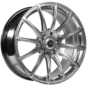 20x10 Advanti Racing Wheels 85H Svelto 5x120 +42 Offset 72.60 Hub Titanium