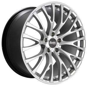 19x8.5 Advanti Racing Wheels 77S Fastoso 5x120 +30 Offset 72.56 Hub Silver