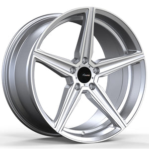 20x9 Advanti Racing Wheels 87MS Cammino 5x120 +30 Offset 74.10 Hub Silver