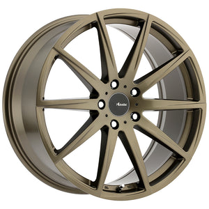 18x8 Advanti Racing Wheels 91BZ Dieci 5x112 +45 Offset 66.6 Hub Bronze