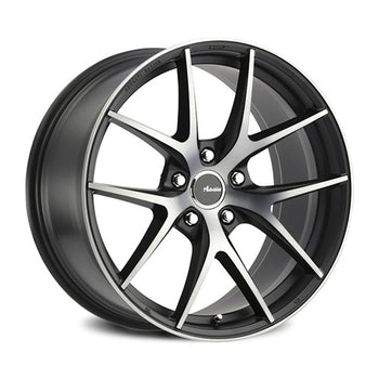 18x9 Advanti Racing Wheels 95MB Vigoroso 5x120 +45 Offset 72.60 Hub Matte Black