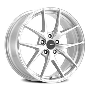 19x9.5 Advanti Racing Wheels 95S Vigoroso 5x120 +45 Offset 72.60 Hub Silver