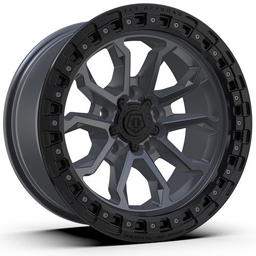 20x10 TIS Wheels 556AB 8x170 -19 Offset 125.2 Hub Black