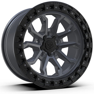 20x10 TIS Wheels 556AB 5x5 -19 Offset 71.5 Hub Anthracite