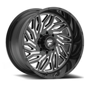 24x12 Fittipaldi Offroad Wheels FTC13BM 8x170 -44 Offset 125.2 Hub Black Milled