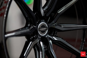 22x10.5 Vossen HF-3 Gloss Graphite Polished (Hybrid Forged)