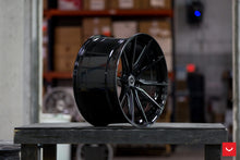 Staggered full Set - (2) 20x9 Vossen HF-3 Gloss Black (Hybrid Forged) (2) 20x10 Vossen HF-3 Gloss Black (Hybrid Forged)