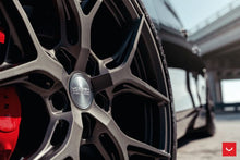Staggered full Set - (2) 20x8.5 Vossen HF-5 Gloss Black (Hybrid Forged) (2) 20x10 Vossen HF-5 Gloss Black (Hybrid Forged)