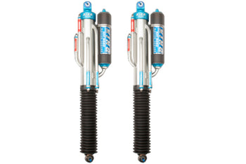King 3.0 Adjustable Finned Remote Reservoir 4-Tube Bypass Rear Shocks (2017-2020 Ford F-150 Raptor) Rear PAIR