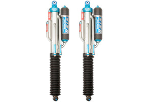 King 3.0 Adjustable Finned Remote Reservoir 4-Tube Bypass Rear Shocks (2017-2020 Ford F-150 Raptor) Rear PAIR