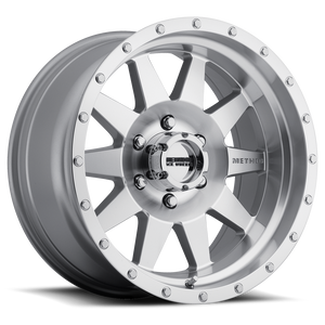 17X8.5 Method MR301 w/ NITTO Trail Grappler 35" tires (MACHINED SILVER)