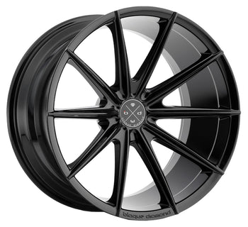 22x9 Blaque Diamond BD-11 Gloss Black