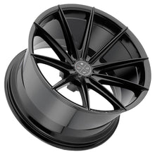 Staggered full Set - (2) 24x9 Blaque Diamond BD-11 Gloss Black (2) 24x10 Blaque Diamond BD-11 Gloss Black