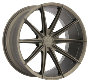 20x9 Blaque Diamond BD-11 Antique Matte Bronze