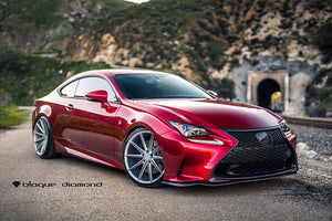 Staggered full Set - (2) 20x10 Blaque Diamond BD-11 Gloss Silver (2) 20x11 Blaque Diamond BD-11 Gloss Silver