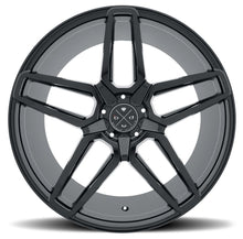 Staggered full Set - (2) 22x9 Blaque Diamond BD-17-5 Gloss Black (2) 22x10.5 Blaque Diamond BD-17-5 Gloss Black
