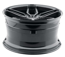 Staggered full Set - (2) 20x10 Blaque Diamond BD-17-5 Gloss Black (2) 20x11 Blaque Diamond BD-17-5 Gloss Black