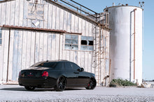 Staggered full Set - (2) 22x9 Blaque Diamond BD-17-5 Gloss Black (2) 22x10.5 Blaque Diamond BD-17-5 Gloss Black