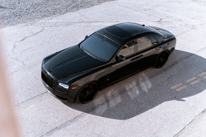 Staggered full Set - (2) 22x9 Blaque Diamond BD-17-5 Gloss Black (2) 22x10.5 Blaque Diamond BD-17-5 Gloss Black