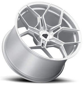 22x12 Blaque Diamond BD-F25 Brushed Silver